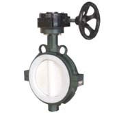 全襯全四氟渦輪蝶閥